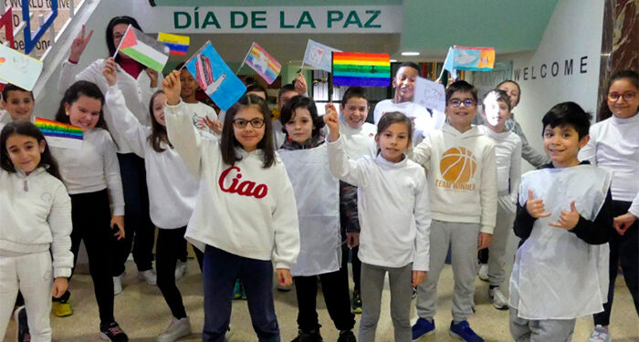 El CEIP Santa Ana de Cuenca sueña con un planeta de paz