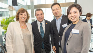 El Ejecutivo autonómico subraya su compromiso por promocionar la región en el exterior al más alto nivel para seguir consolidando la atracción de inversión internacional