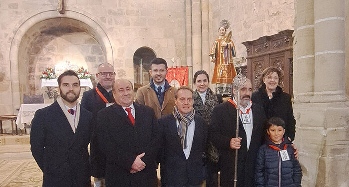 El portavoz del Grupo Popular en la Diputación de Guadalajara participa en Sigüenza en los actos festivos con motivo de su patrón, San Vicente