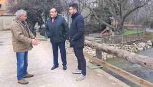 El PP en la Diputación de Guadalajara se une a la reclamación del alcalde de Aragosa para exigir la limpieza del cauce del río Dulce y la reparación de los caminos