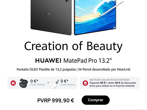 Huawei lanza el MatePad Pro 13.2, la nueva Tablet ultraligera y elegante que se convierte en la compañera perfecta para la creatividad y la productividad