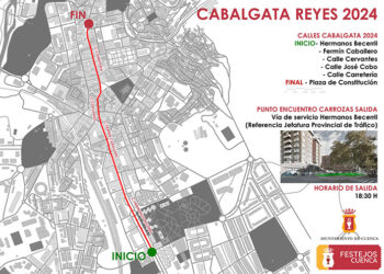 La Cabalgata de Reyes en Cuenca implica restricciones de tráfico y del servicio de autobuses