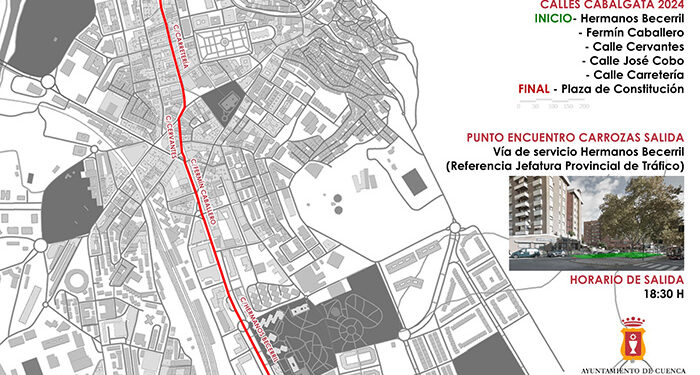 La Cabalgata de Reyes en Cuenca implica restricciones de tráfico y del servicio de autobuses