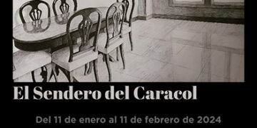 La conquense Marta Díaz inaugura el calendario expositivo de la Sala Iberia en 2024 con la muestra “El sendero del caracol”