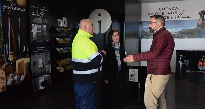 La Diputación de Cuenca aumenta un 62% el convenio con la Agrupación de Hostelería para dotar de personal la oficina de recepción de turistas del AVE