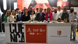 La Diputación de Cuenca reitera su compromiso con la gastronomía y los productores en el inicio de Madrid Fusión