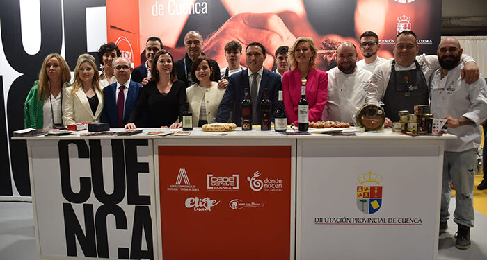 La Diputación de Cuenca reitera su compromiso con la gastronomía y los productores en el inicio de Madrid Fusión