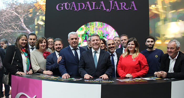 La Federación de Turismo y Hostelería de Guadalajara participa en la inauguración de FITUR 2024