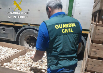 La Guardia Civil de Cuenca investiga a tres personas por apropiación indebida de productos agrícolas
