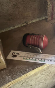 La Guardia Civil neutraliza una granada de la Guerra Civil localizada en una vivienda en construcción en Romanones