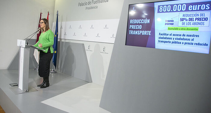 La Junta destina 800.000 euros a la segunda prórroga del descuento del 50 por ciento para los abonos de transportes en las líneas de titularidad autonómica 1 La Junta destina 800.000 euros a la segunda prórroga del descuento del 50 por ciento para los abonos de transportes en las líneas de titularidad autonómica