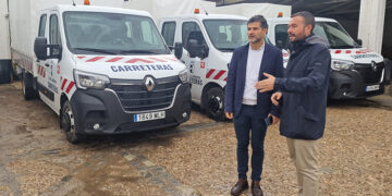 La Junta gional incorpora 10 nuevos camiones ligeros para mejorar el trabajo de las Brigadas de Conservación de Carreteras de Guadalajara