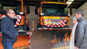 La subdelegada del Gobierno visita el Centro de Conservación de Carreteras de Cuenca