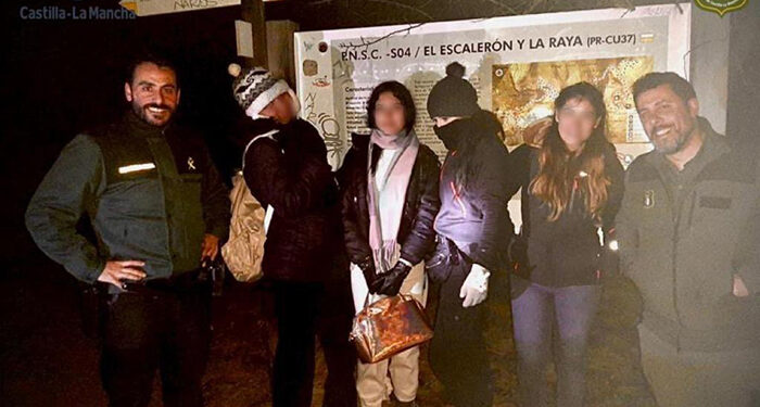 Localizadas cuatro personas que se habían perdido en la ruta de la Raya en Cuenca 1 Localizadas cuatro personas que se habían perdido en la ruta de la Raya en Cuenca