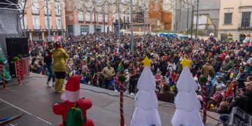 Los más pequeños fueron los primeros en despedir el año en Guadalajara