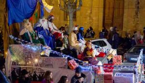 Tres veces se han acercado los Reyes Magos a Sigüenza en el día de hoy