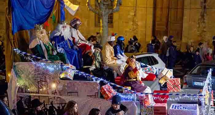 Tres veces se han acercado los Reyes Magos a Sigüenza en el día de hoy