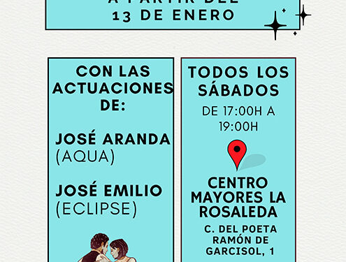 Vuelven los bailes de mayores a Guadalajara: esta vez en el Centro de Mayores de la Rosaleda 1 Vuelven los bailes de mayores, con cambio de ubicación, serán en el Centro de Mayores de la Rosaleda
