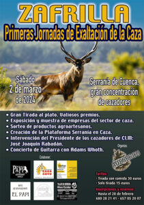 Zafrilla acoge las Primeras Jornadas de Exaltación de la Caza
