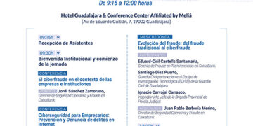 CEOE-Cepyme Guadalajara organiza una jornada sobre el ciberfraude en las empresas