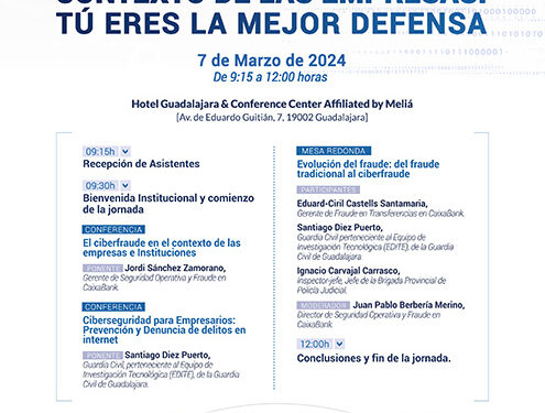 CEOE-Cepyme Guadalajara organiza una jornada sobre el ciberfraude en las empresas 1 CEOE-Cepyme Guadalajara organiza una jornada sobre el ciberfraude en las empresas