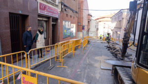 Comienza las obras de mejora de la calle Cervantes y otras adyacentes con una inversión de 1.271.449 euros