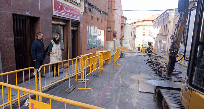 Comienza las obras de mejora de la calle Cervantes y otras adyacentes con una inversión de 1.271.449 euros