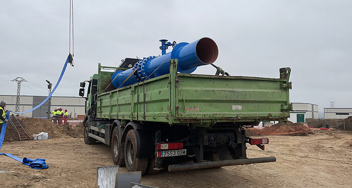 Comienzan las primeras pruebas para conectar el agua del Sorbe al barrio de Las Castillas y otros municipios de la Campiña
