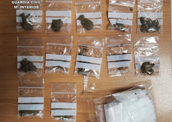 Desactivado un punto de venta de drogas en las proximidades de un Centro Educativo de Azuqueca de Henares