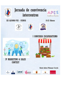 El Aula Profesional de Emprendimiento del IES Alfonso VIII de Cuenca organiza las “1as Jornadas COMyMARK EMPRENDE”