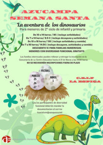 El Ayuntamiento de Azuqueca organiza una nueva edición de AzuCampa para las vacaciones escolares de Semana Santa