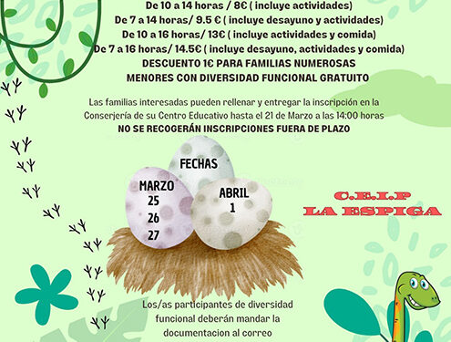 El Ayuntamiento de Azuqueca organiza una nueva edición de AzuCampa para las vacaciones escolares de Semana Santa