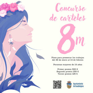 El Ayuntamiento de Guadalajara convoca un concurso para la realización del cartel conmemorativo del 8 de marzo