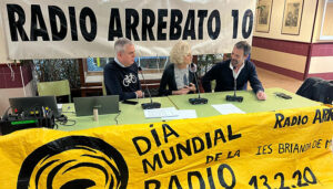 El Ayuntamiento de Guadalajara participa en el maratón radiofónico de Radio Arrebato en el IES Brianda de Mendoza