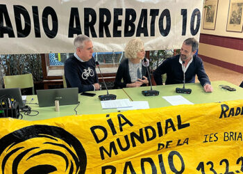 El Ayuntamiento de Guadalajara participa en el maratón radiofónico de Radio Arrebato en el IES Brianda de Mendoza