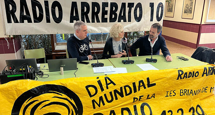 El Ayuntamiento de Guadalajara participa en el maratón radiofónico de Radio Arrebato en el IES Brianda de Mendoza
