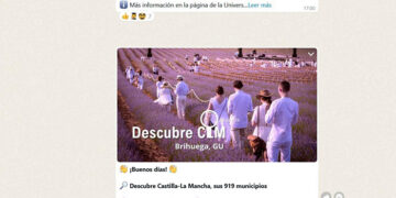 El canal oficial en Whatsapp del Gobierno de Castilla-La Mancha suma cerca de 1.400 seguidores desde su puesta en marcha