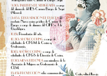 El CIFP nº1 de Guadalajara celebrará el Día de la Mujer con el evento Cocinando por el tiempo. La revolución culinaria: Carmen de Burgos