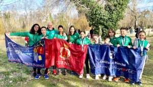 El piragüismo conquense conquista el autonómico de invierno de Madrid con ocho metales