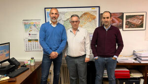 El vicepresidente de Mancomunidad de Aguas del Sorbe  mantiene un encuentro con responsables de la Confederación Hidrográfica del Tajo en Guadalajara