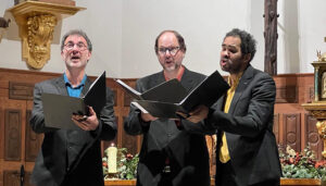 Entradas agotadas a los dos conciertos Mirabilia Invierno y público internacional en los talleres de música medieval de la Catedral de Cuenca