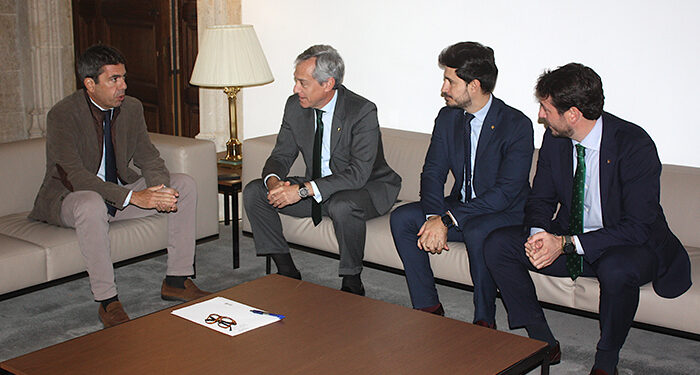 Eurocaja Rural transmite al presidente de la Generalitat Valenciana su compromiso con el territorio y su contribución como soporte financiero, social y asistencial