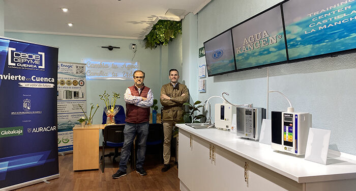 Invierte en Cuenca respalda la puesta en marcha del centro aguas alcalinas, distribuidor de Enagic Kangen en Tarancón 1 Invierte en Cuenca respalda la puesta en marcha del centro aguas alcalinas, distribuidor de Enagic Kangen en Tarancón