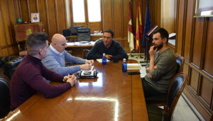 La Diputación de Cuenca reitera el apoyo a la Unión Balompédica Conquense ante un proyecto deportivo ilusionante