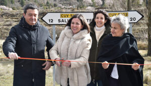 La Diputación de Cuenca y la Subdelegación inauguran la rehabilitación de los 8 kilómetros que separan Algarra y El Cubillo