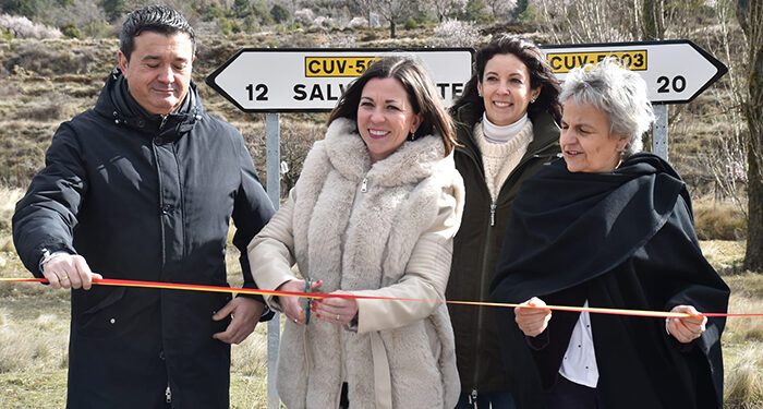 La Diputación de Cuenca y la Subdelegación inauguran la rehabilitación de los 8 kilómetros que separan Algarra y El Cubillo