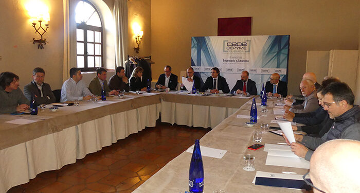 La junta directiva de CEOE-Cepyme Cuenca observa la provincia como un buen nicho para empresas tecnológicas