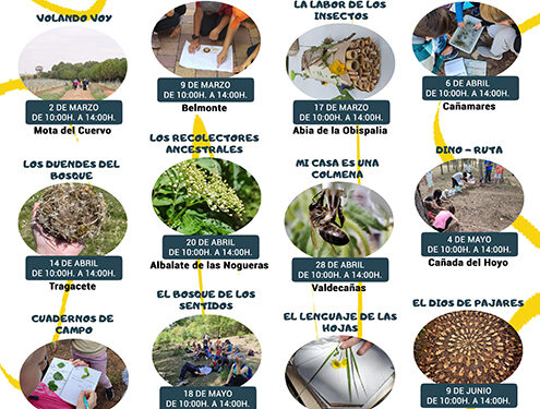 La Junta pone en marcha el programa de educación ambiental ‘Natura Primavera’ con trece actividades entre marzo y junio