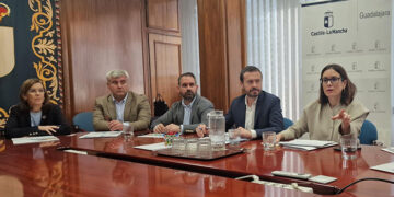 La Junta presenta al Ayuntamiento de Guadalajara los avances de la instalación de la Ciudad del Cine en el Fuerte de San Francisco