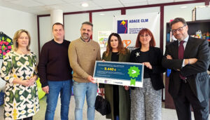 La plantilla de Valoriza dona cerca de 10.000 euros a la Asociación de Daño Cerebral Sobrevenido de Castilla-La Mancha